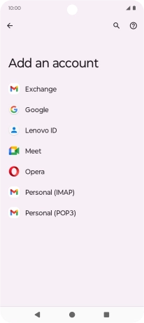Press Google.