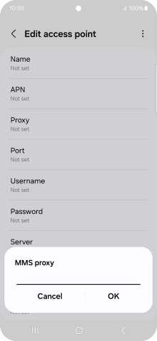 Key in 10.202.002.060 and press OK.