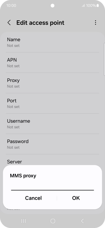 Key in 10.202.002.060 and press OK.