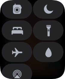 Press the Do Not Disturb icon to turn the function on or off.