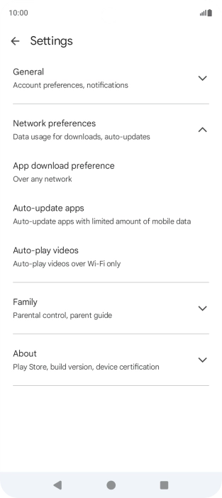 Press Auto-update apps. Press Auto-update apps.