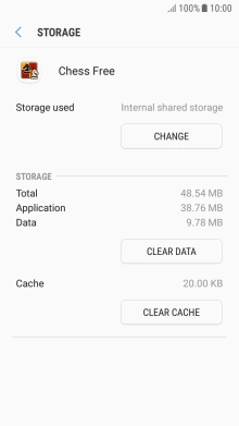 Press CLEAR CACHE.