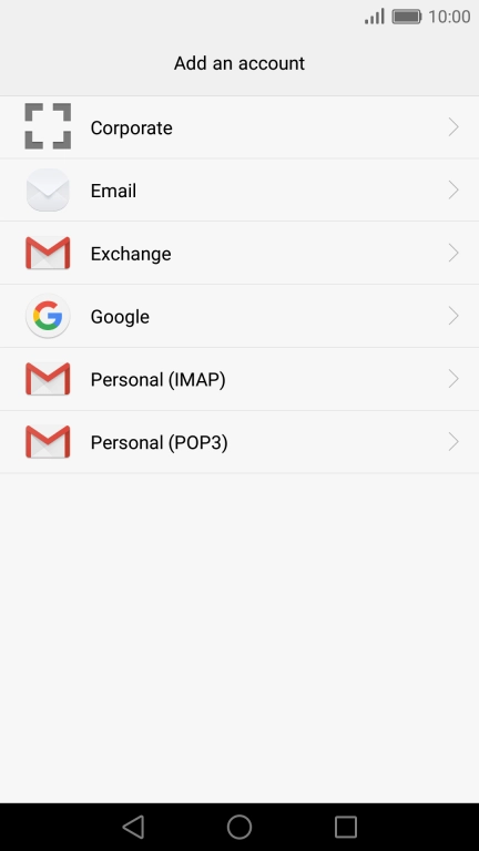 Press Google. Press Google.