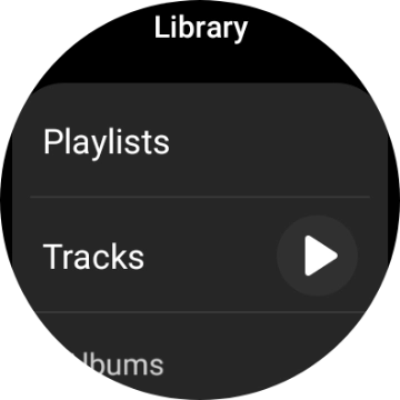 Press Tracks.