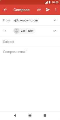 Press Subject and key in the required subject. Press Subject and key in the required subject.