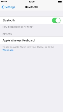 Press the required Bluetooth device and follow the instructions on the screen to pair the device with your phone. Press the required Bluetooth device and follow the instructions on the screen to pair the device with your phone.