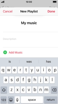 Press Add Music.