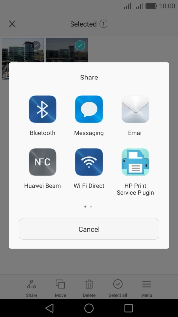Press Bluetooth.