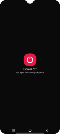 Press Power off.