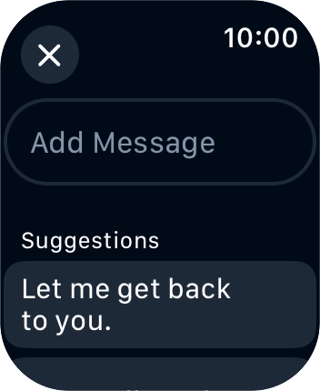Press Add Message.