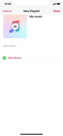 Press Add Music.