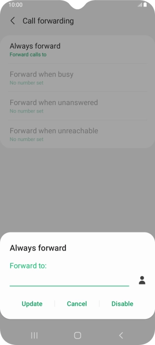 Press Disable. Press Disable.
