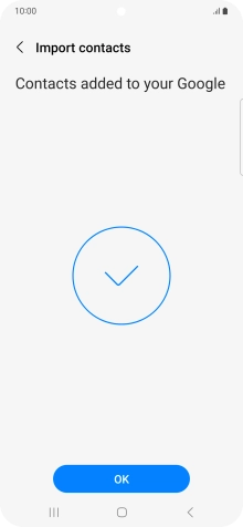 Press OK. Press OK.