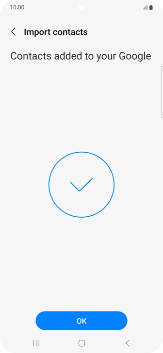 Press OK. Press OK.