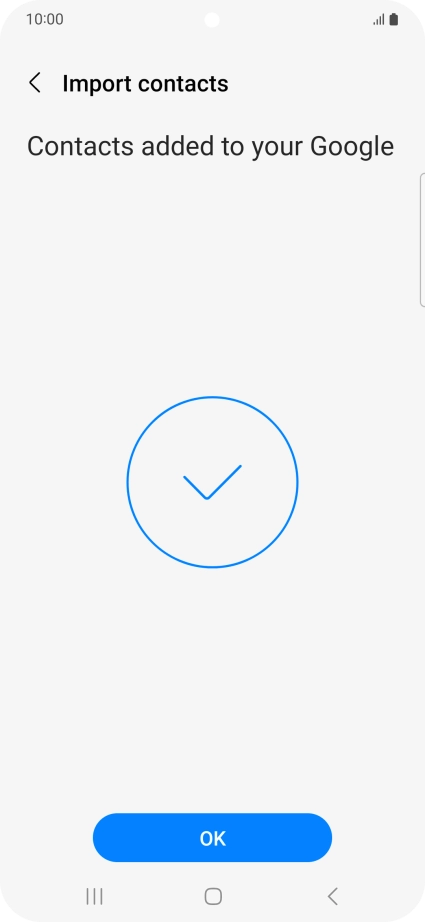 Press OK. Press OK.