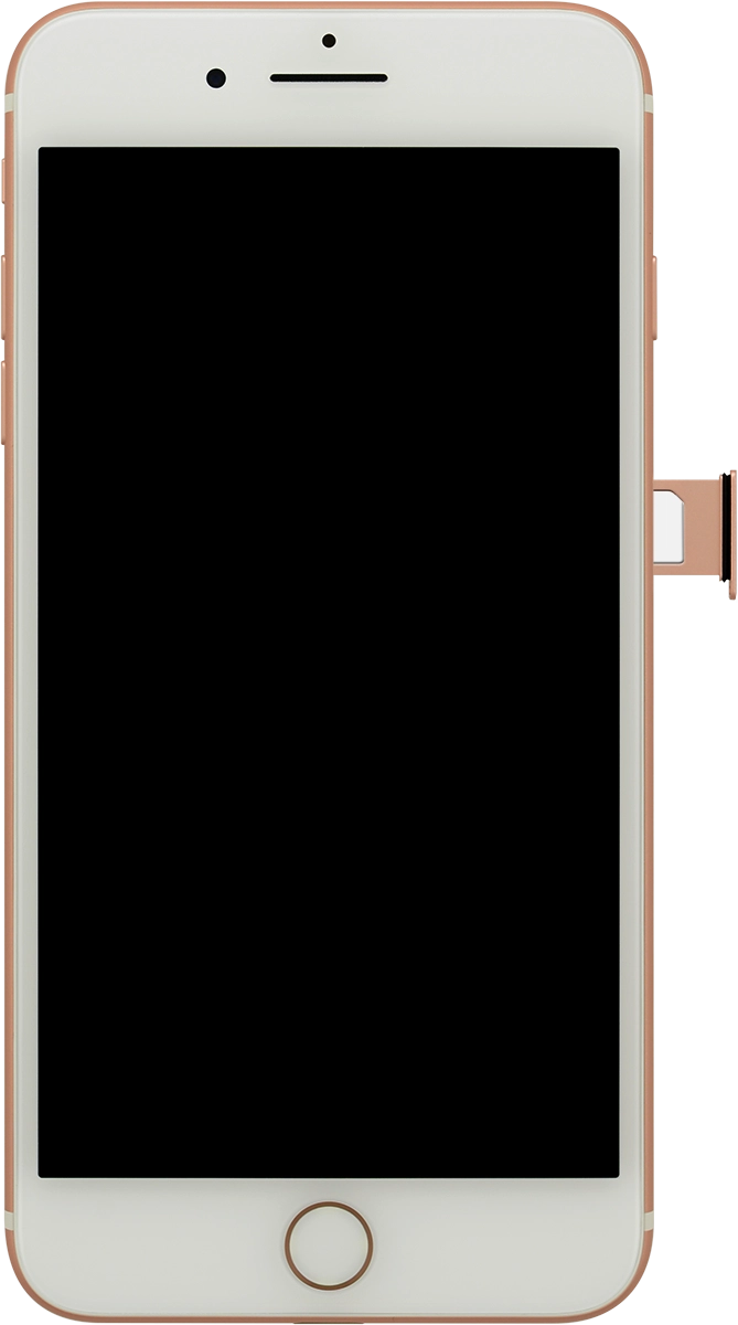 Place your SIM in the SIM holder and insert the SIM holder into your phone.