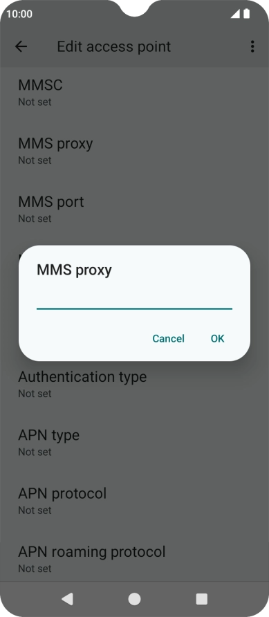 Key in 10.24.59.200 and press OK. Key in 10.24.59.200 and press OK.