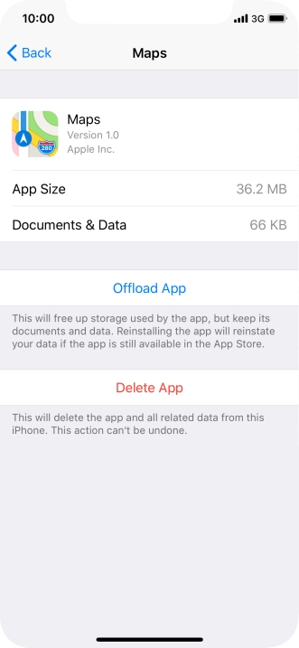 Press Offload App.