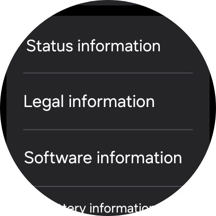 Press Software information. Press Software information.