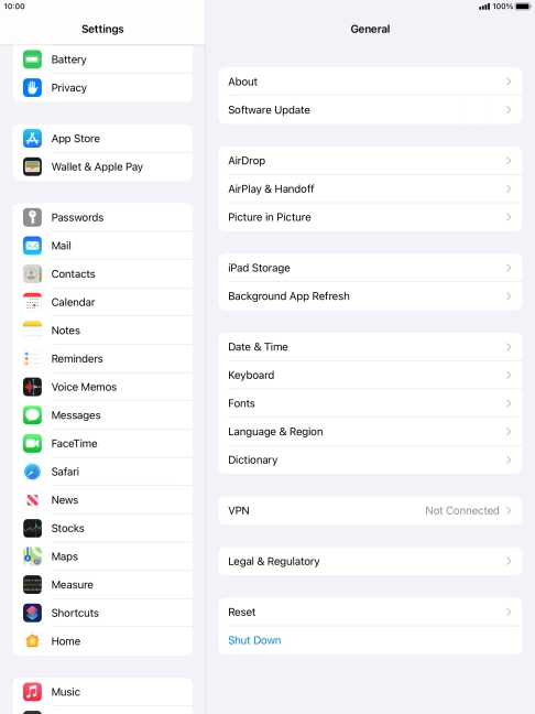 Press App Store.