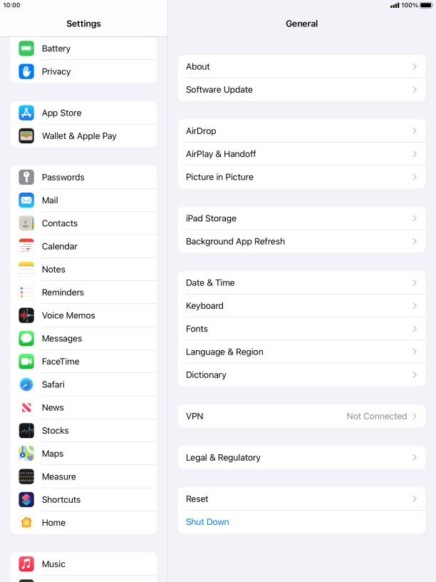 Press App Store.