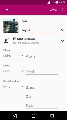 Press Phone and key in the required phone number.