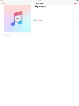 Press Add Music.