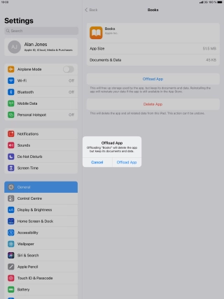 Press Offload App. Press Offload App.