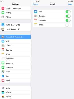 If this screen is displayed, you email account has been recognised and set up automatically. Follow the instructions on the screen to key in more information and finish setting up your tablet. If this screen is displayed, you email account has been recognised and set up automatically. Follow the instructions on the screen to key in more information and finish setting up your tablet.