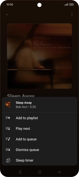 Press the add icon.