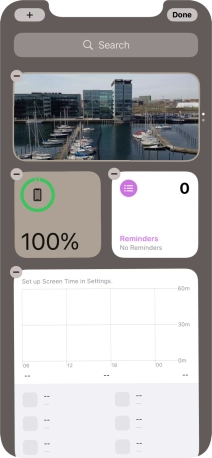 Press the add icon.