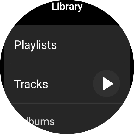 Press Tracks.