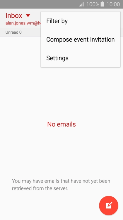 Press Settings.