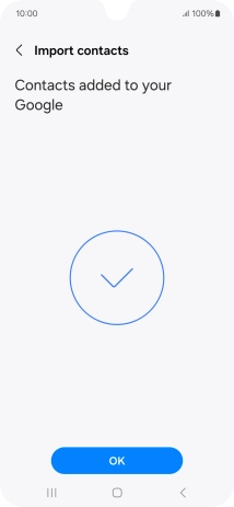 Press OK. Press OK.