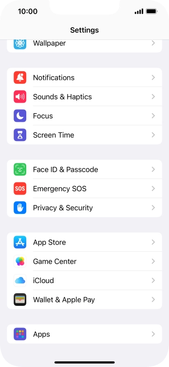 Press App Store.