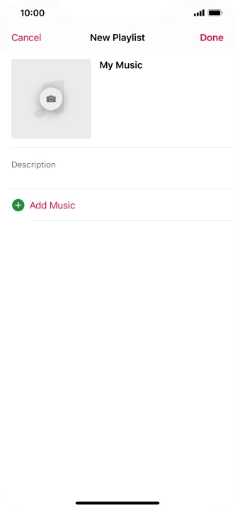Press Add Music.