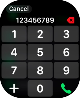 Key in the required number and press the call icon. Key in the required number and press the call icon.