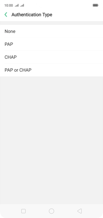 Press PAP. Press PAP.