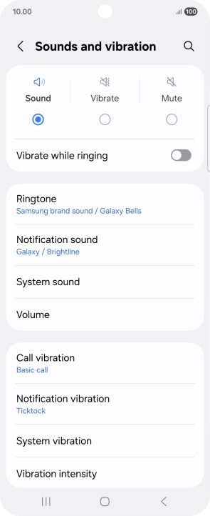 Press Ringtone.