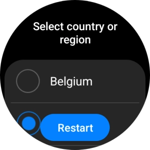 Press Restart.