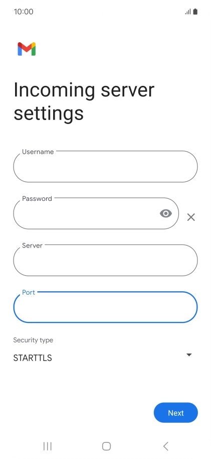 Press the drop down list below Press the drop down list below