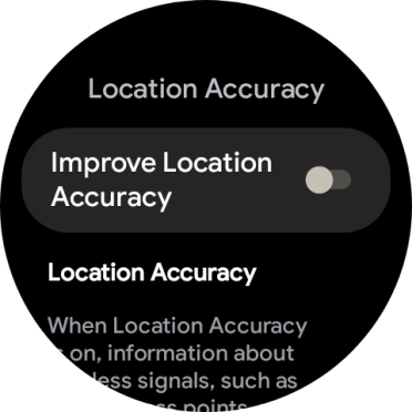 If you press the indicator next to 