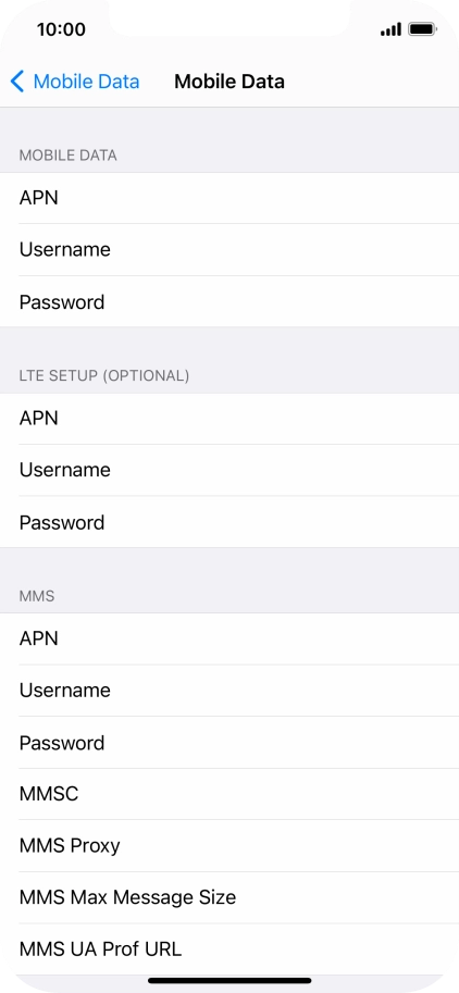 Press APN and key in mms.vodafone.net.