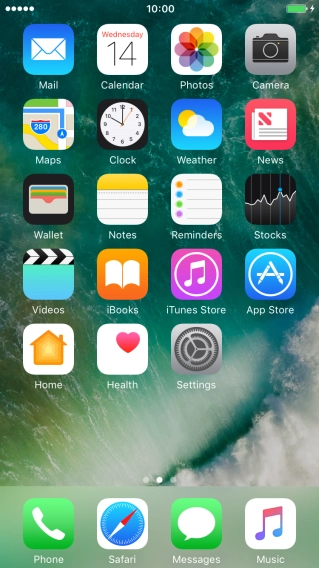 When the battery charging icon is displayed, the battery is charging.