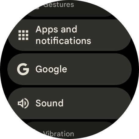 Press Google.