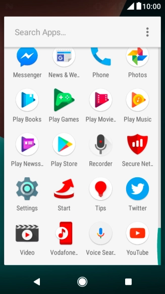 Press Play Store.