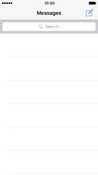 Press the new message icon. Press the new message icon.