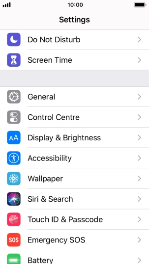 Press Screen Time. Press Screen Time.