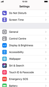 Press Screen Time. Press Screen Time.