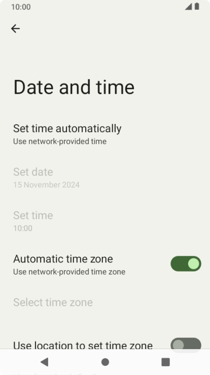 Press the Home key to return to the home screen. Press the Home key to return to the home screen.